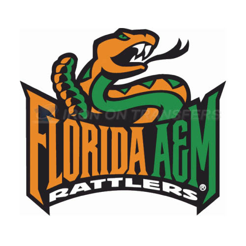 Florida A M Rattlers Logo T-shirts Iron On Transfers N4369